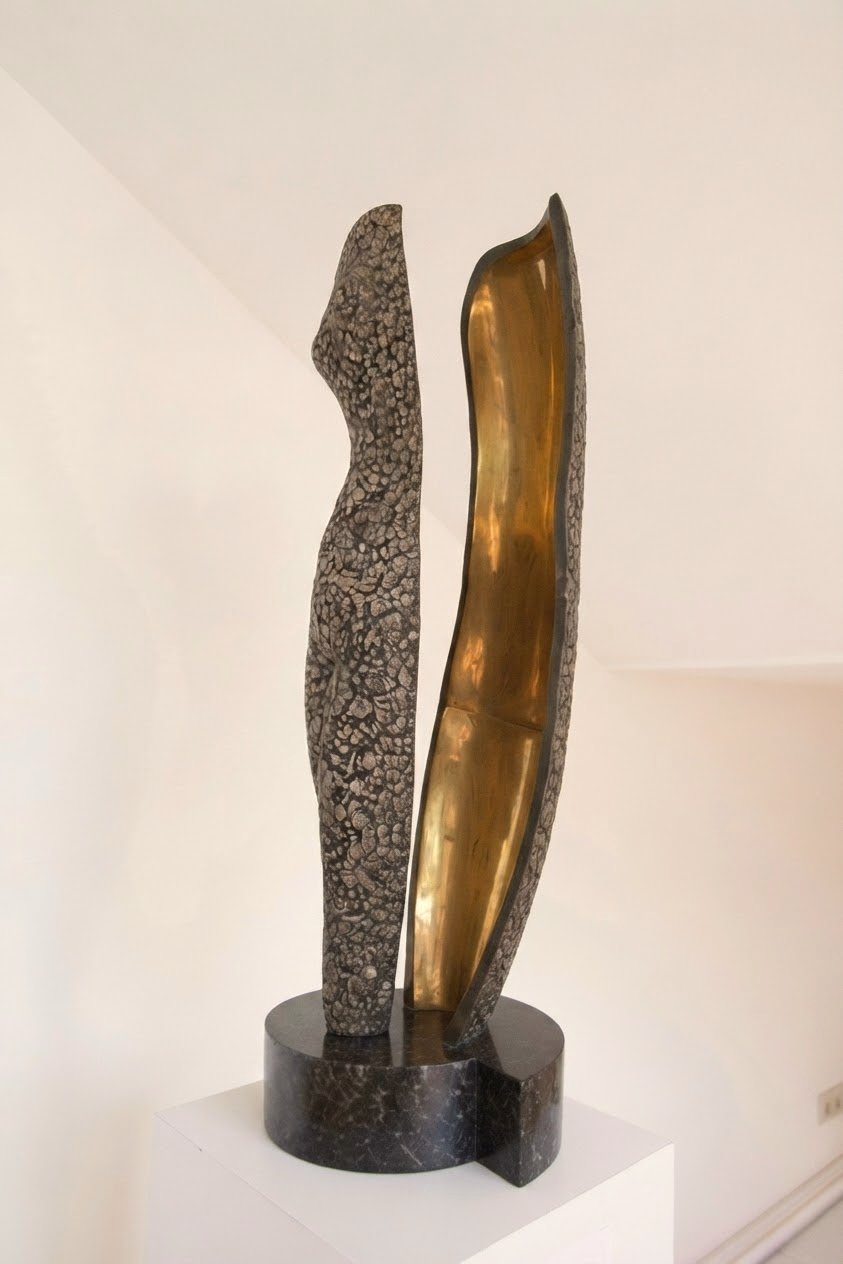 small bronze sculptural object